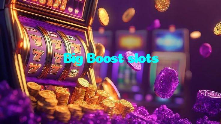 Big Boost slots casino presented on mobile device in Pakistan with slots and live games